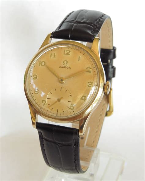 bhp omega gold watch|vintage omega gents wrist watch.